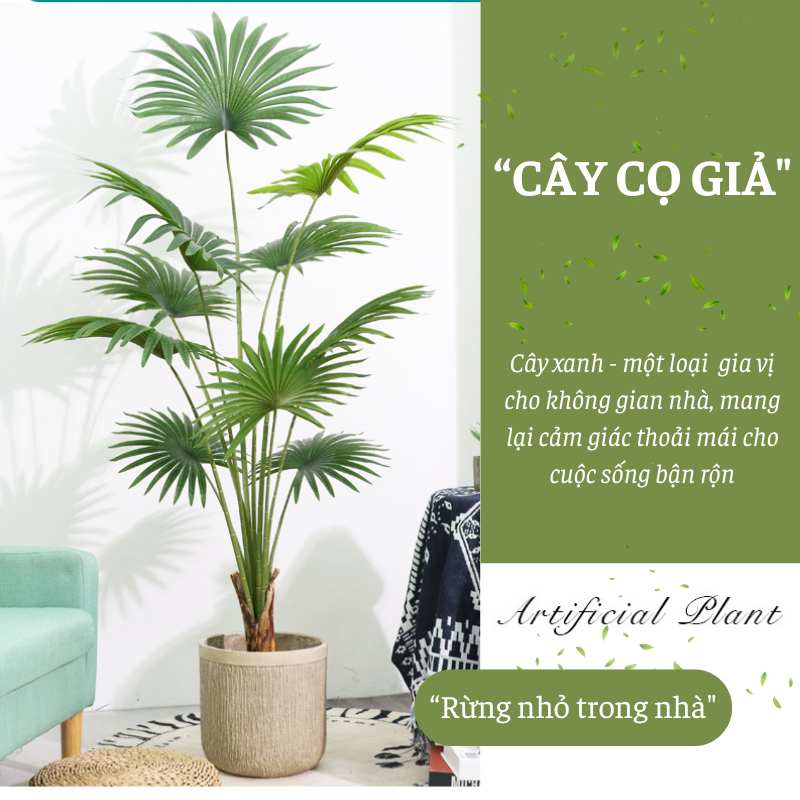 Cây cọ giả trang trí