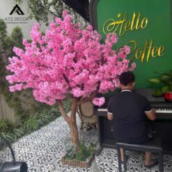 cây hoa đào giả