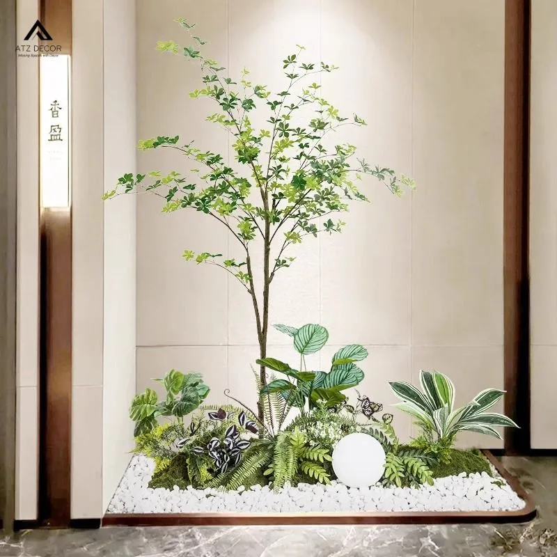 tiểu cảnh cây thạch nam giả