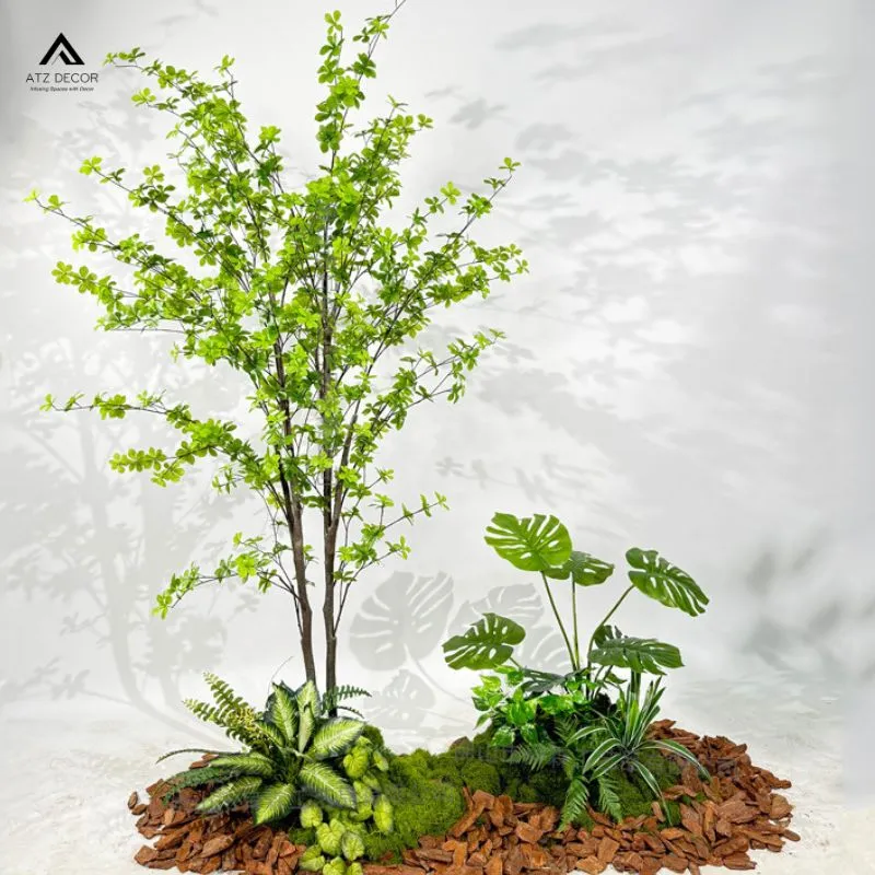 tiểu cảnh cây thạch nam giả