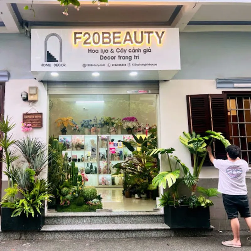 F20Beauty bán cây giả trang trí ấn tượng