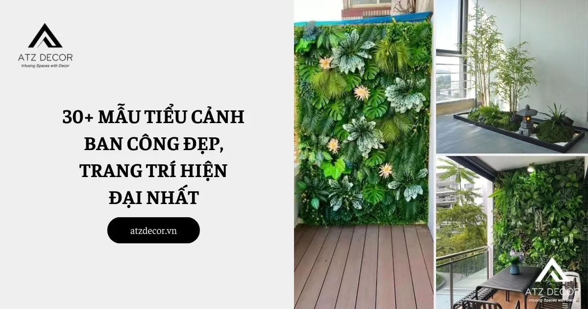 tieu canh ban cong