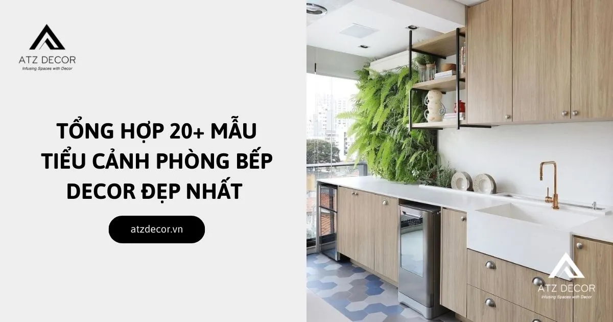 tieu canh phong bep