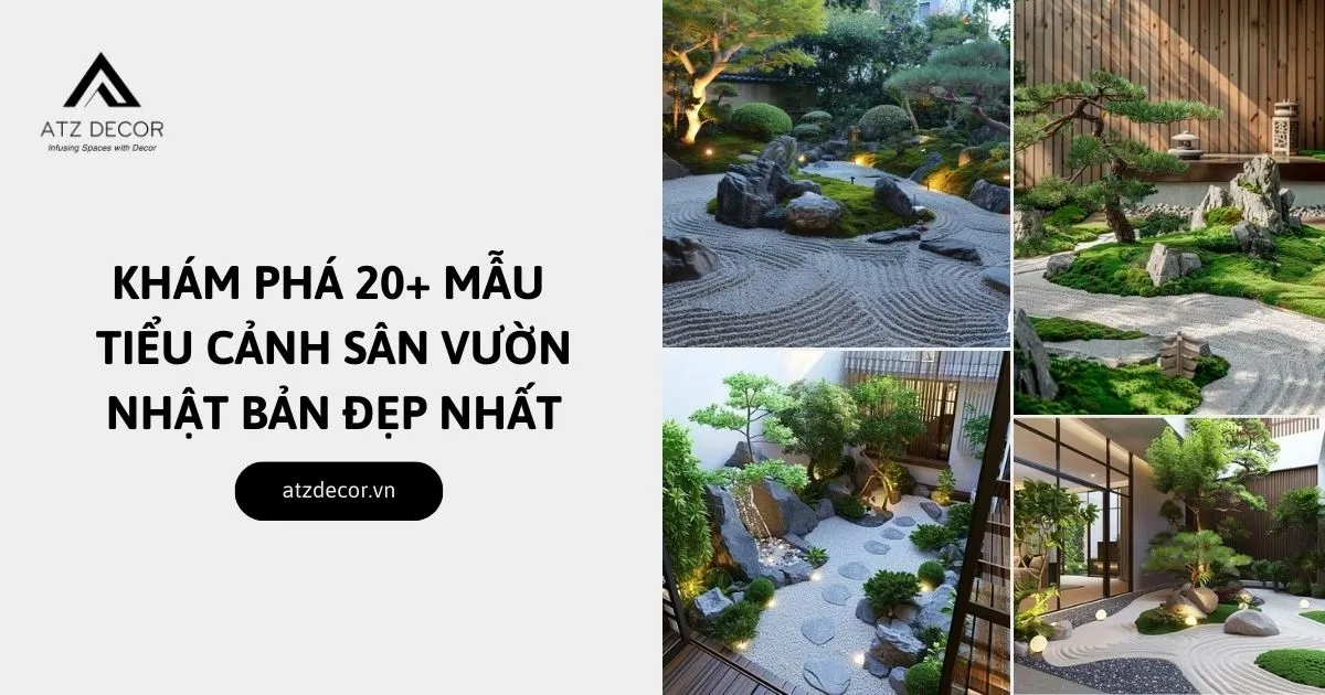 tieu canh san vuon nhat ban