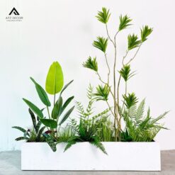 tiểu cảnh cây giả