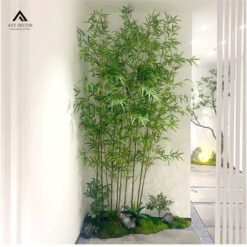 tiểu cảnh cây giả