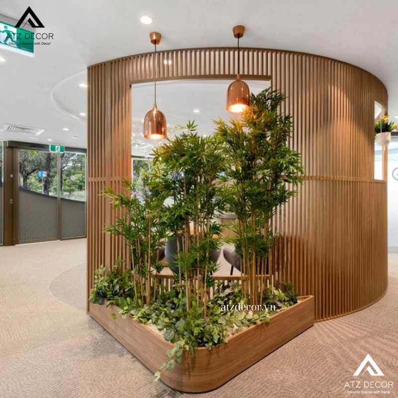 Tiểu cảnh cây giả trung tâm thương mại đầy ấn tượng và độc đáo 21 tiểu cảnh cây giả trung tâm thương mại