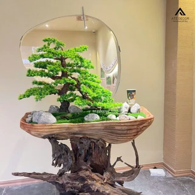 Trang chủ 40 tiểu cảnh cây giả