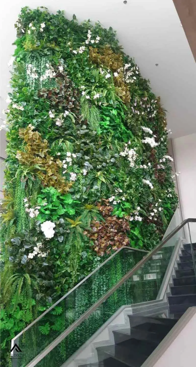 làm tường cây giả đẹp