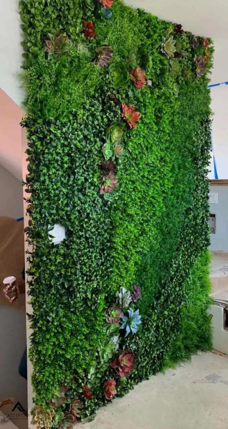 làm tường cây giả đẹp