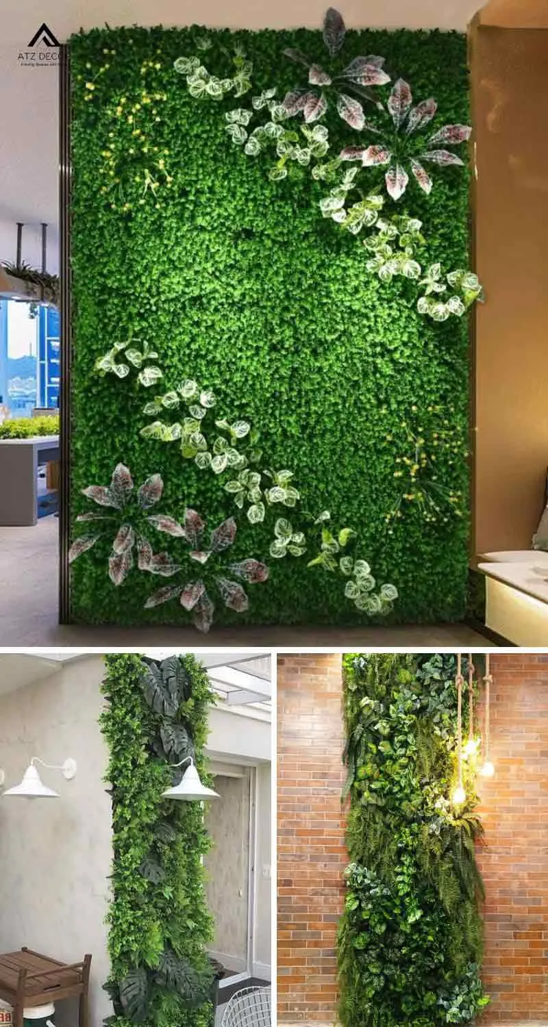 vách tường cây xanh giả đẹp