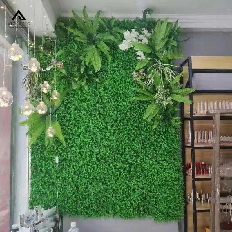 vách tường cây xanh giả