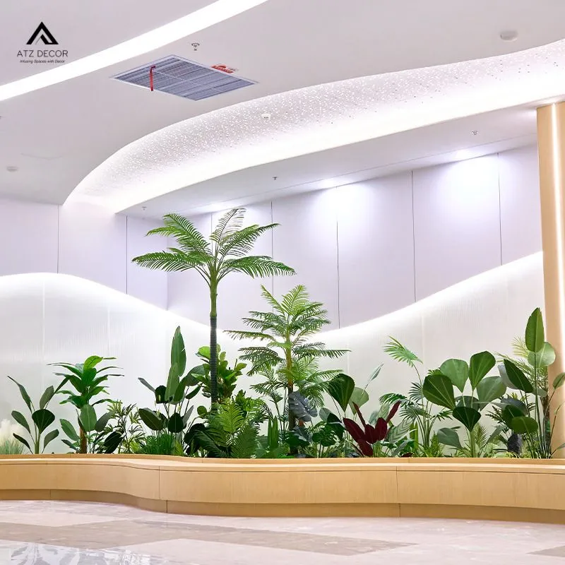 tiểu cảnh cây giả