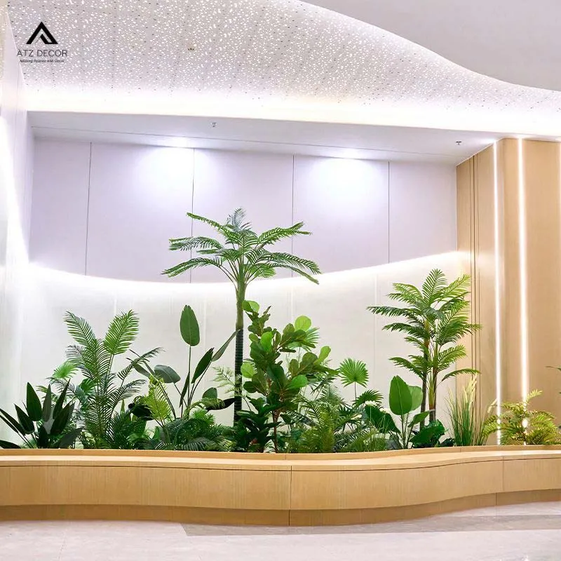 tiểu cảnh cây giả