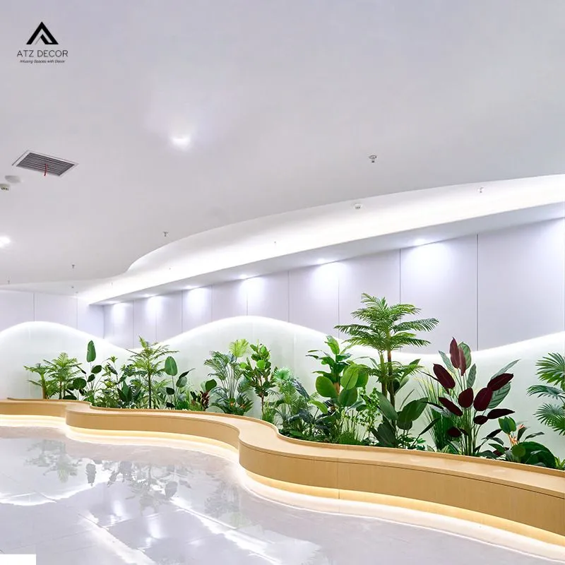 tiểu cảnh cây giả