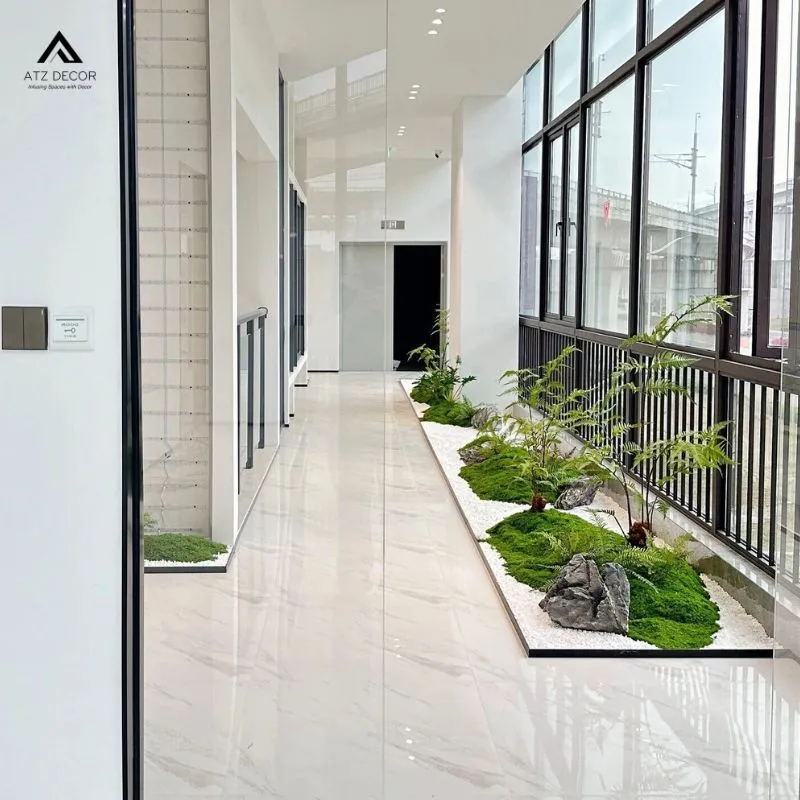 tiểu cảnh cây giả