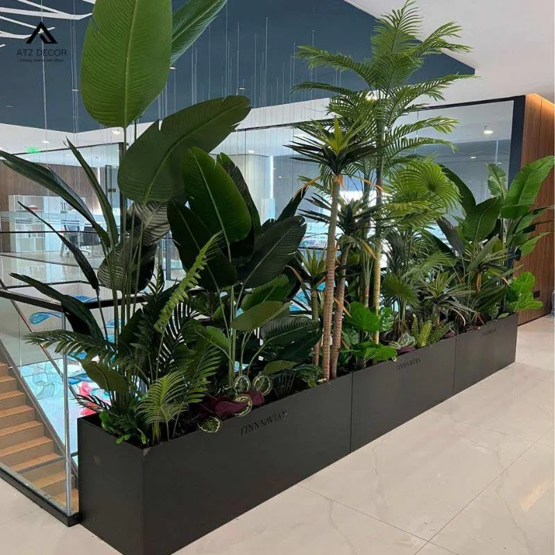 tiểu cảnh cây giả