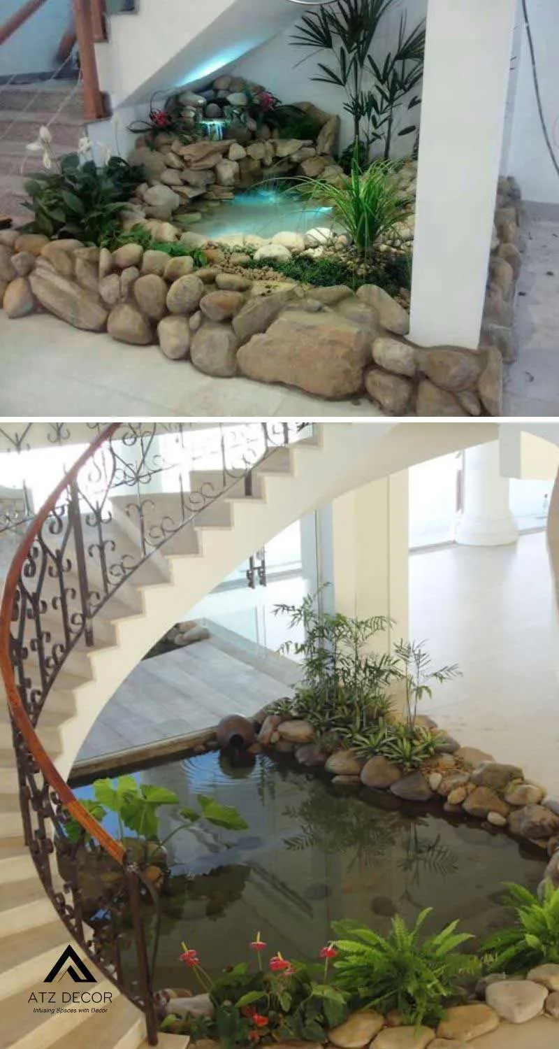 tiểu cảnh hồ cá