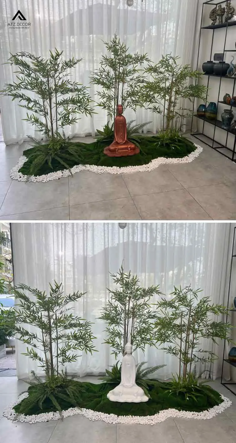 tiểu cảnh tượng phật