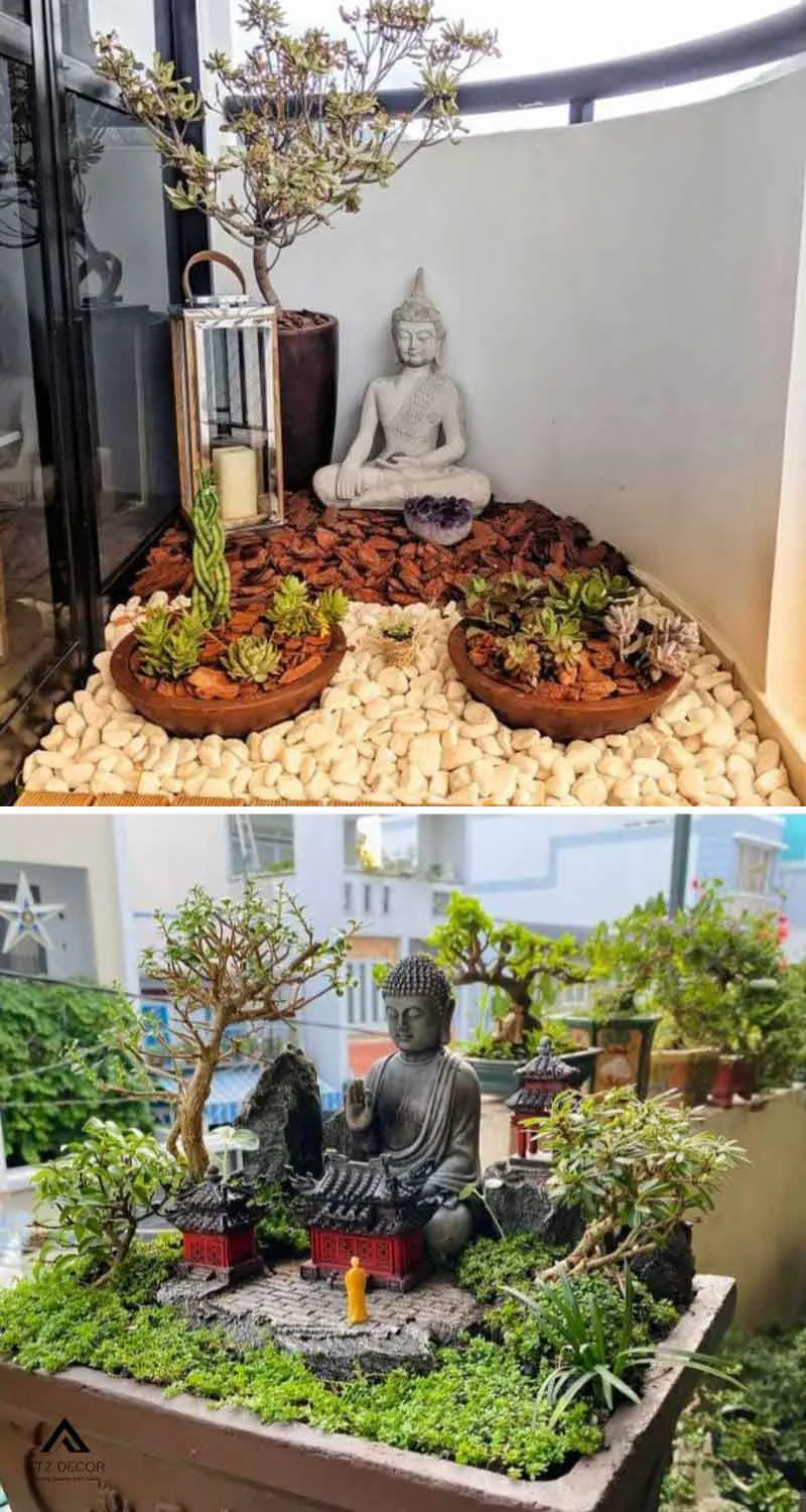 tiểu cảnh tượng phật