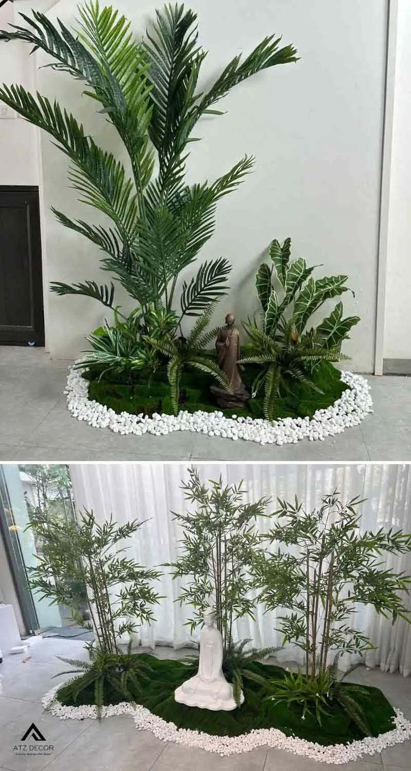 tiểu cảnh tượng phật