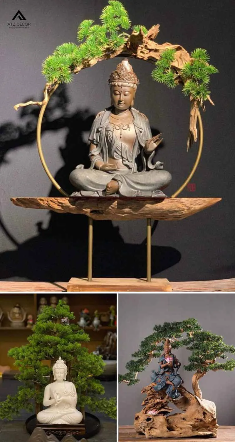 tiểu cảnh tượng phật