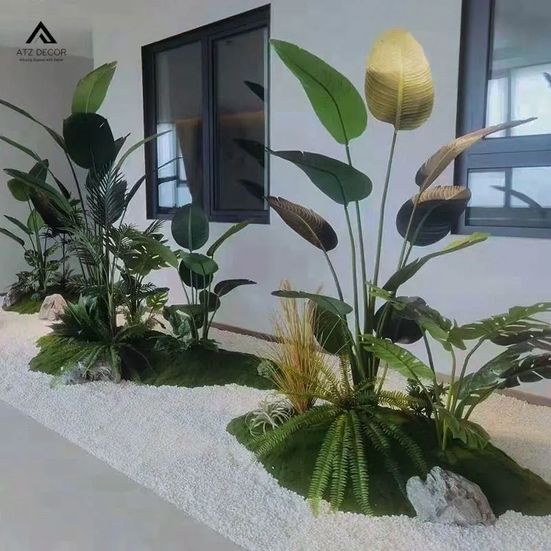 tiểu cảnh cây giả