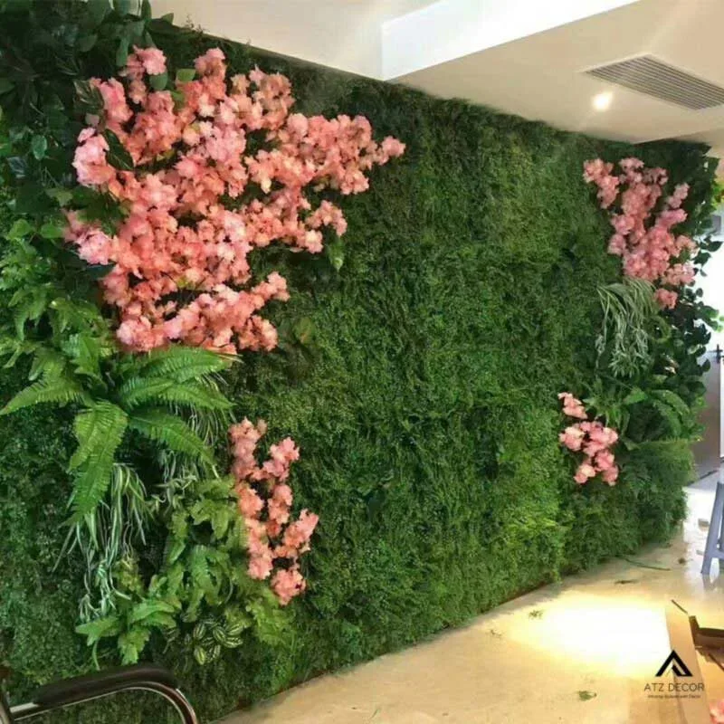 thi công tường hoa giả hài phòng