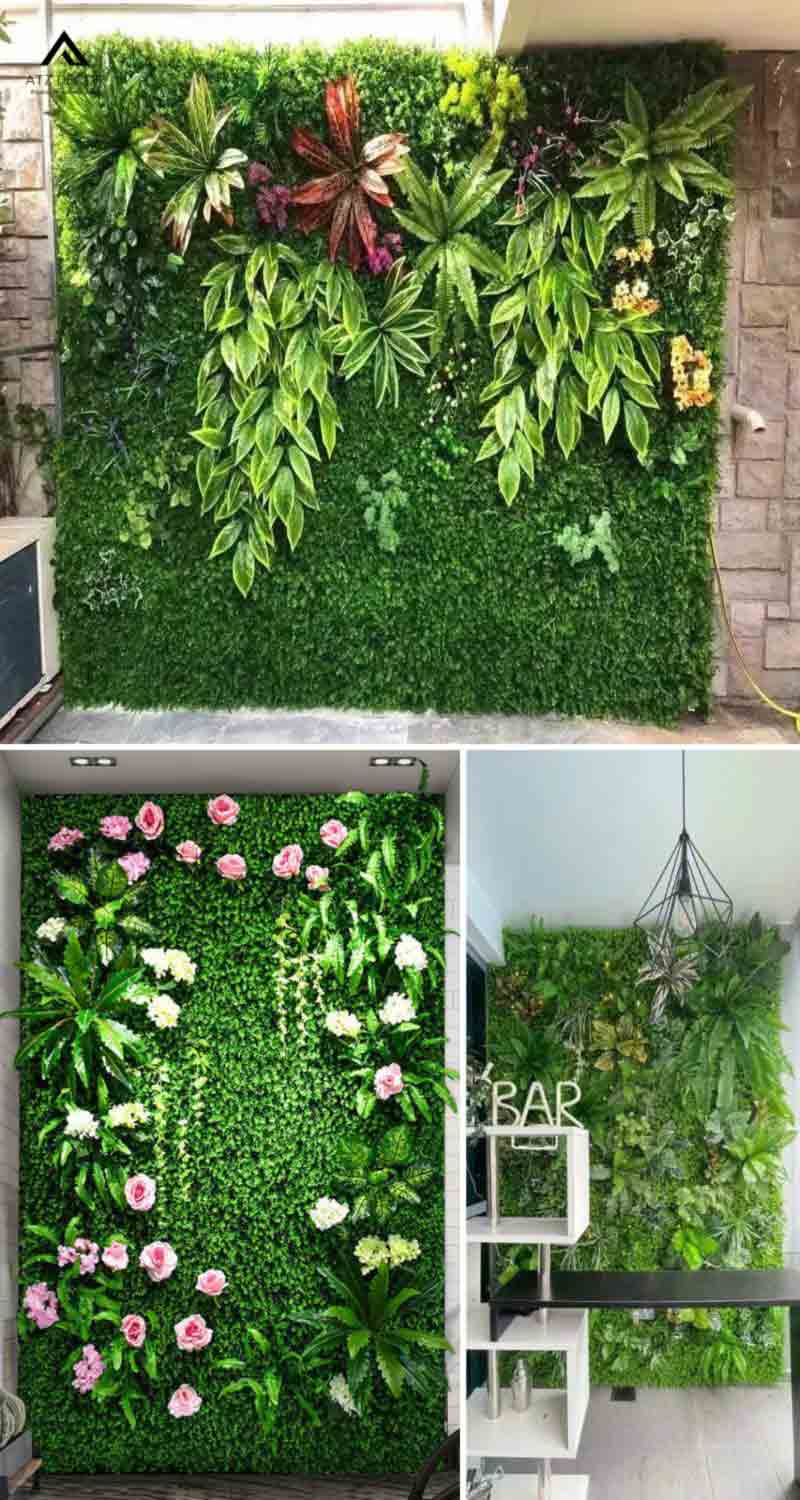 Tường hoa giả ban công đủ mẫu mã, decor bắt mắt và đảm bảo bền đẹp 16 tường hoa giả ban công