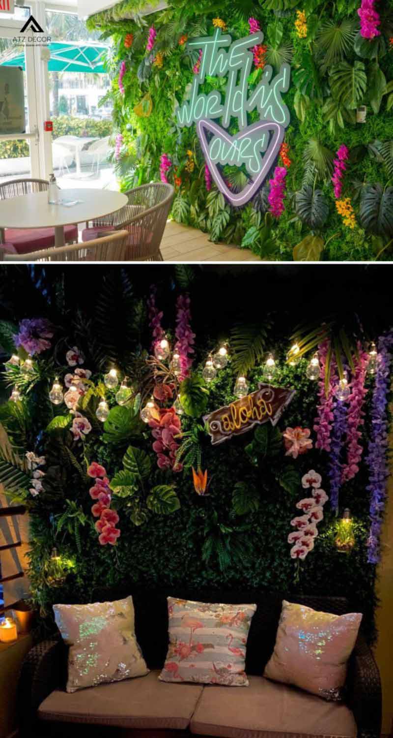 Tường hoa giả ban công đủ mẫu mã, decor bắt mắt và đảm bảo bền đẹp 15 tường hoa giả ban công