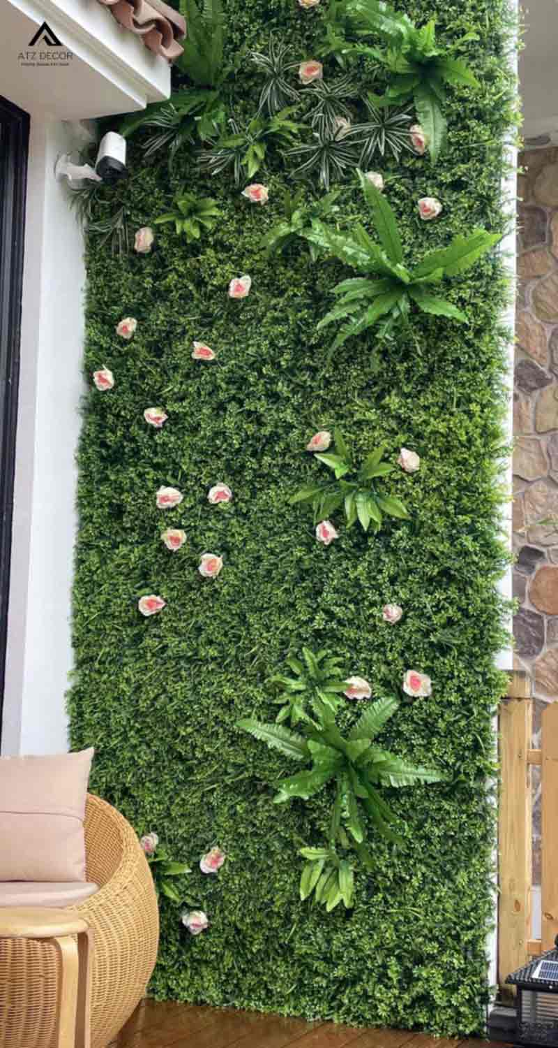 Tường hoa giả ban công đủ mẫu mã, decor bắt mắt và đảm bảo bền đẹp 18 tường hoa giả ban công