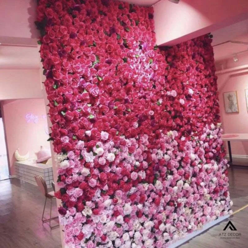 Vách hoa giả decor spa đủ mẫu, đủ kích thước, thiết kế đẹp mắt, chất lượng bền dẹp 7 vách hoa giả decor spa