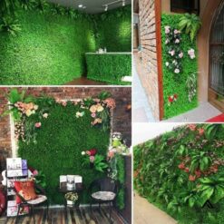 vách hoa giả trang trí văn phòng