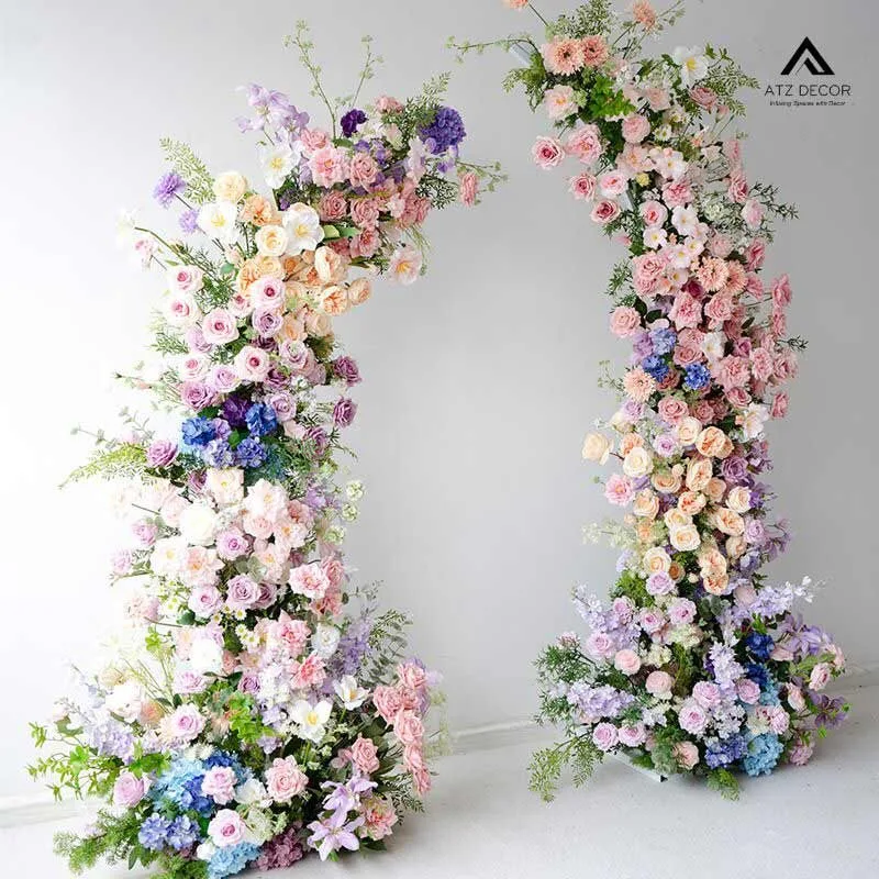 Thi công hoa giả trang trí sự kiện đẹp mắt, tạo không gian xinh tươi 4 thi công hoa gia decor sự kiện