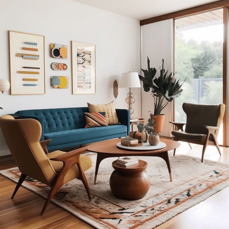 Phong cách nội thất Retro - Sự kết hợp giữa nét cổ điển và vẻ hiện đại 4 phong cách nội thất retro