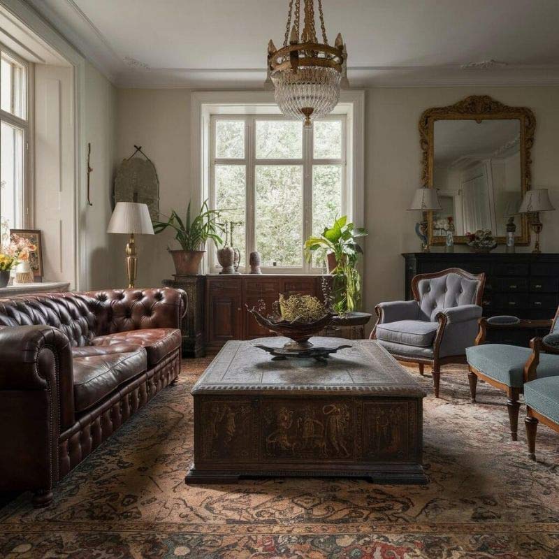Phong cách nội thất Vintage - Nét đẹp lãng mạn của dấu ấn thời gian 2 phong cách thiết kế nội thất vintage