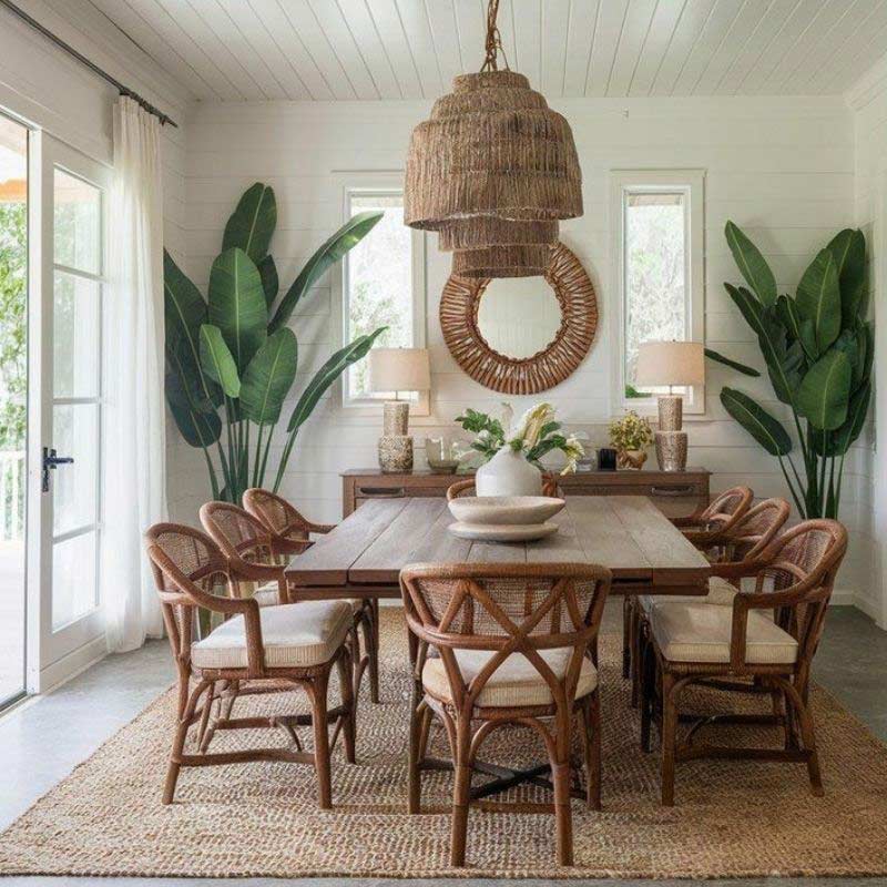 Phong cách Tropical (nhiệt đới) và những nét đặc trưng độc đáo 8 phong cách thiết kế nội thất tropical