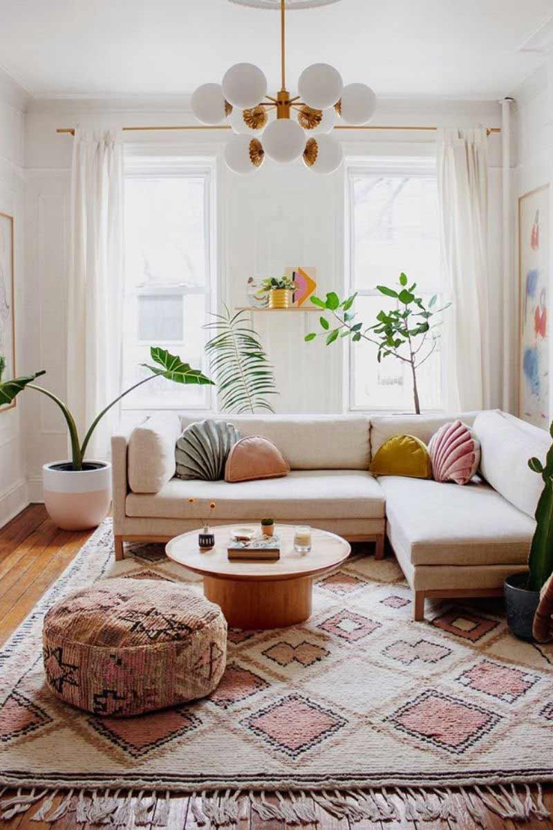 Phong cách nội thất Bohemian - Đậm chất du mục với nét tự do và phóng khoáng 7 phong cách nội thất bohemian