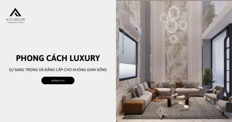 phong cách luxury