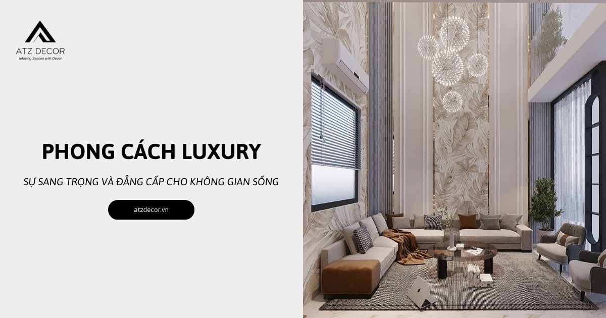 phong cách luxury