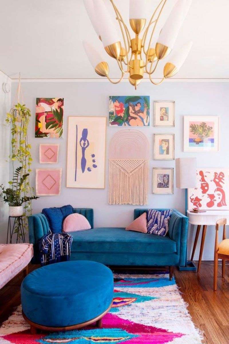 Phong cách nội thất Bohemian - Đậm chất du mục với nét tự do và phóng khoáng 4 phong cách nội thất bohemian