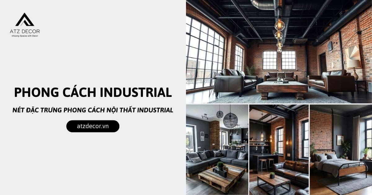 phong cách industrial