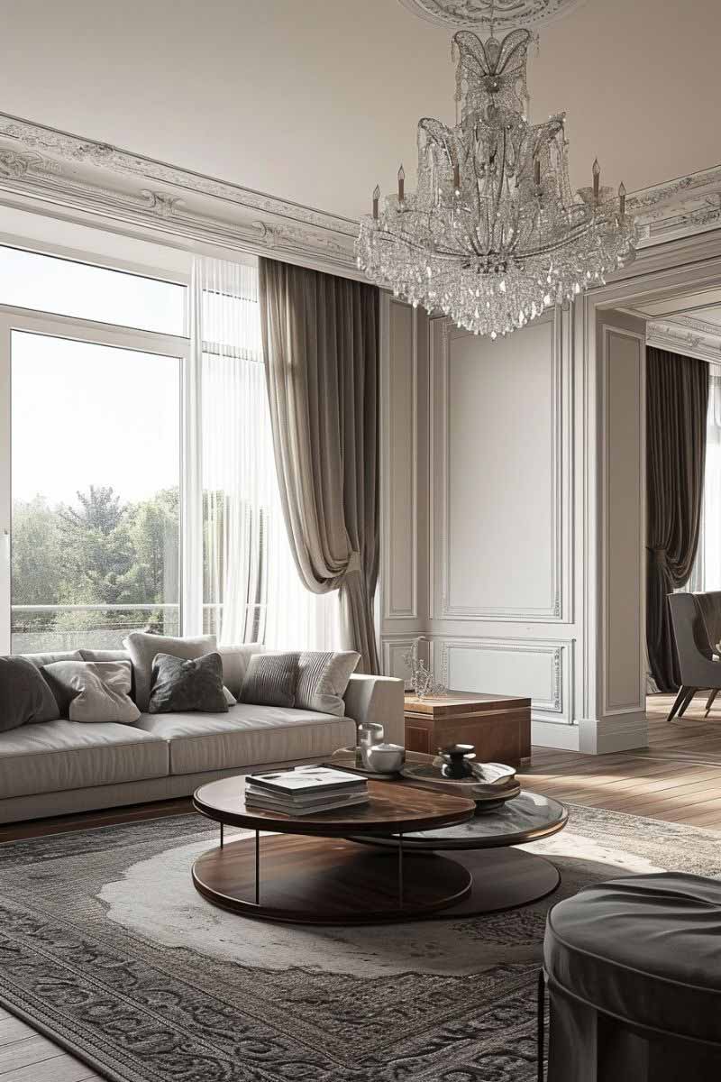 Khám phá phong cách tân cổ điển và những điểm nổi bật trong thiết kế nội thất 8 phong cách tân cổ điển