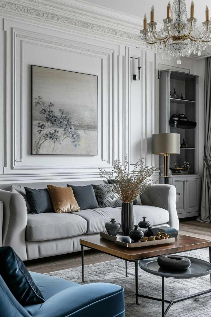 Khám phá phong cách tân cổ điển và những điểm nổi bật trong thiết kế nội thất 5 phong cách tân cổ điển