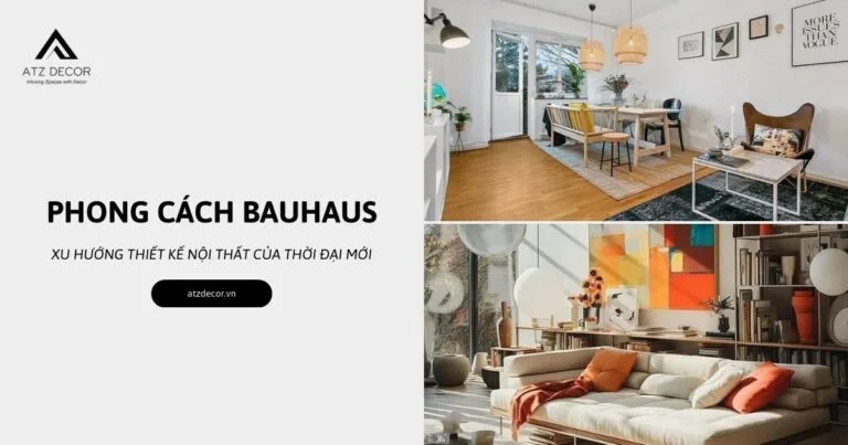 phong cách nội thất bauhaus