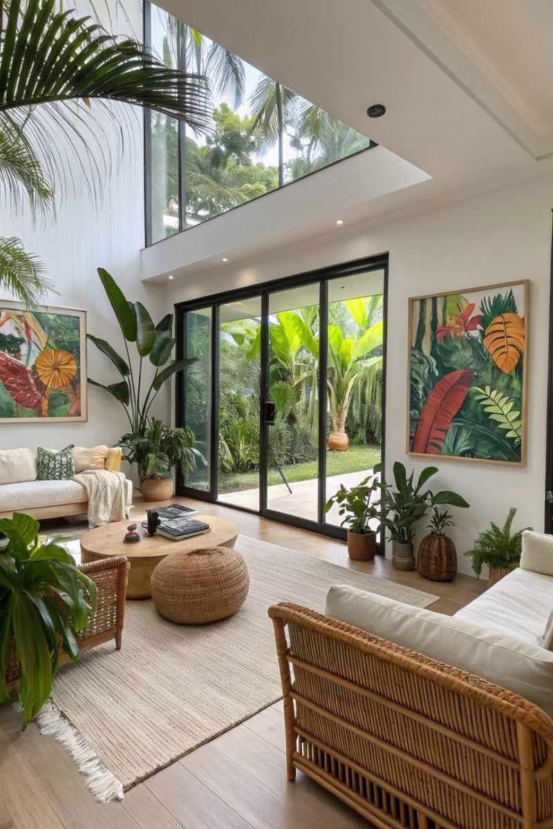 Phong cách Tropical (nhiệt đới) và những nét đặc trưng độc đáo 3 phong cách thiết kế nội thất tropical