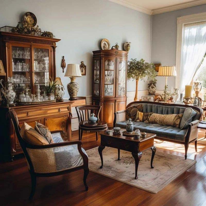 phong cách thiết kế nội thất vintage