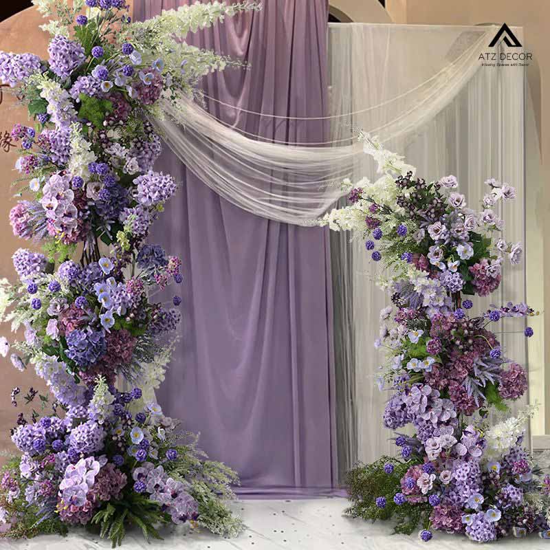 Thi công hoa giả trang trí sự kiện đẹp mắt, tạo không gian xinh tươi 15 thi công hoa gia decor sự kiện