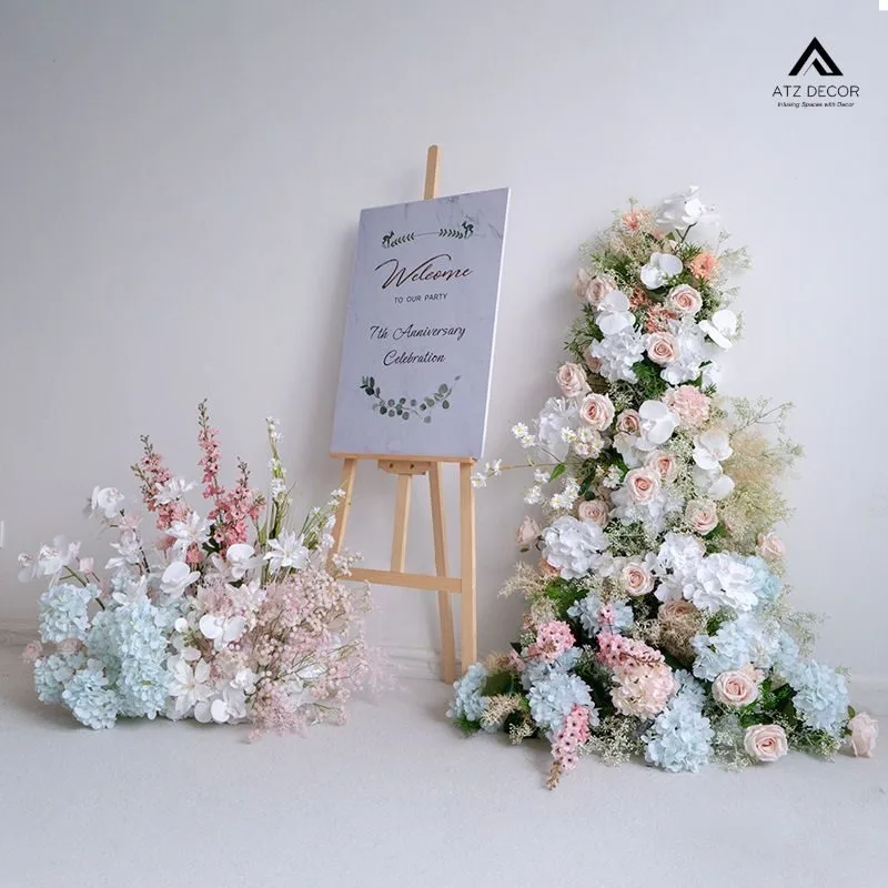 Thi công hoa giả trang trí sự kiện đẹp mắt, tạo không gian xinh tươi 6 thi công hoa gia decor sự kiện
