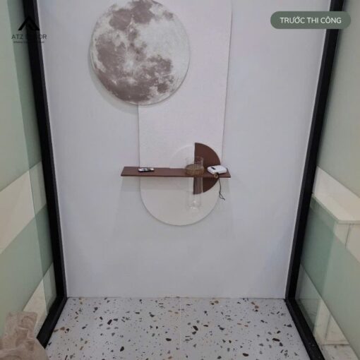 tiểu cảnh cây giả decor spa